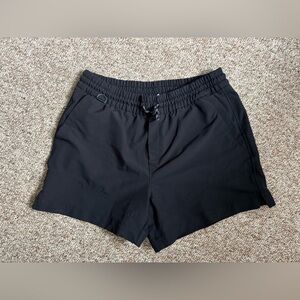 Old Navy Black Athletic Drawstring Short Shorts